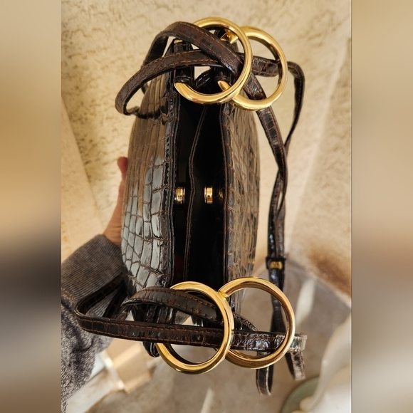 VINTAGE‎ BALLY LEATHER CONVERTIBLE BAG - Picture 4 of 10